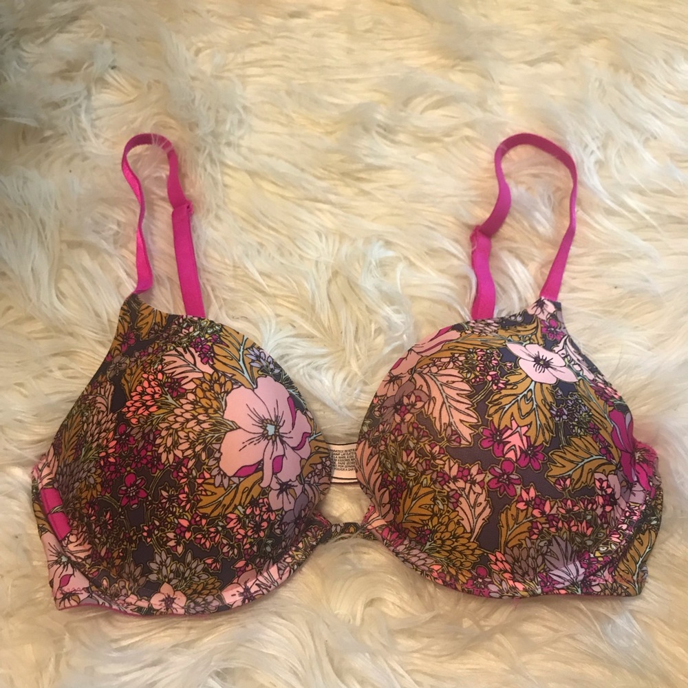 Victoria’s Secret Floral Push Up Bra